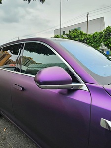 Pellicola Protettiva per Auto in Vinile Nero Satinato Pinot <span class=keywords><strong>Noir</strong></span>, Rivestimento Completo in TPU per Protezione Vernice - Product Image 3