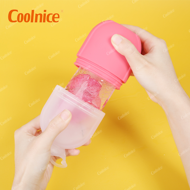 Новый дизайн, силиконовая форма для льда, массажер для лица, ролик для красоты лица и глаз