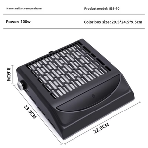 Colector de Polvo de Uñas Profesional de 100W, Automático, Silencioso, de Alta Potencia, Blanco, para Manicura, Doble Voltaje, Enchufe EU/US, Plástico - Product Image 5