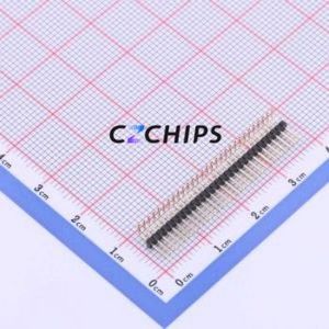 X1311WR-29J-C26D40 Pin Header Bent Lead Through Hole,P=1.27mm Connector 1x29P 1.27mm 1.27mm Pin Header - Product Image 2