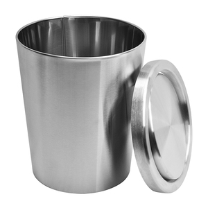 Thép Không Gỉ Chất Thải Đu <span class=keywords><strong>Bin</strong></span> Ngoài Trời Thùng Rác Vòng Thùng Rác Thùng Rác Có Thể Mới Lạ Đu Hàng Đầu Chất Thải <span class=keywords><strong>Bin</strong></span> Bụi <span class=keywords><strong>Bin</strong></span> - Product Image 1