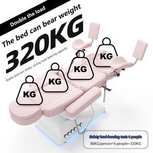 Fast Delivery Backrest Leg Are Allelectric High Load-bearing Beauty Massage <b>Bed</b> Soft Touch <b>Easy</b> salon furniture - Product Image 2