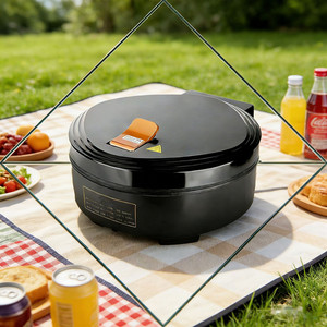 Plancha Eléctrica de 1500W con Superficie Antiadherente de Hierro para Uso en la Cocina del Hogar - Product Image 4