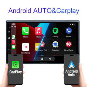 Universal 7 Inch 4+4Core <strong>Double</strong> <strong>Din</strong> 2 <strong>Din</strong> Head Unit Car Dvd Player 2din <strong>Android</strong> Headunit Car Stereo Radio Car <strong>Navigation</strong> 64G - Product Image 2