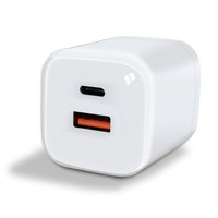 Chargeur mural Type-C 35W QC3.0 PD ignifuge à prise US, adaptateur de voyage avec 2 ports pour téléphones portables et ordinateurs portables – Meilleures ventes