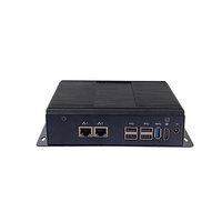 Mini nano box pc industriel sans ventilateur pour moniteur Intel J6412 CPU intégré PC IoT client léger lecteur de signalisation numérique