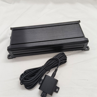 Mini amplificateur de voiture 1200WRMS classe D 1 canal avec crossovers, haute puissance, format compact, design monobloc