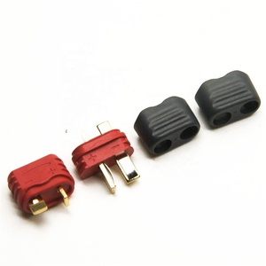 1 cặp t cắm deans nam và nữ đạn kết nối phích cắm với vỏ bọc cho RC leo xe nâng cấp phụ tùng - Product Image 3