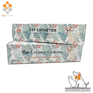 Catéter de gato Catéter urinario desechable Tom Ca T Catheter1.3 * 130mm/1,0*130mm con/sin estilete - Product Image 4