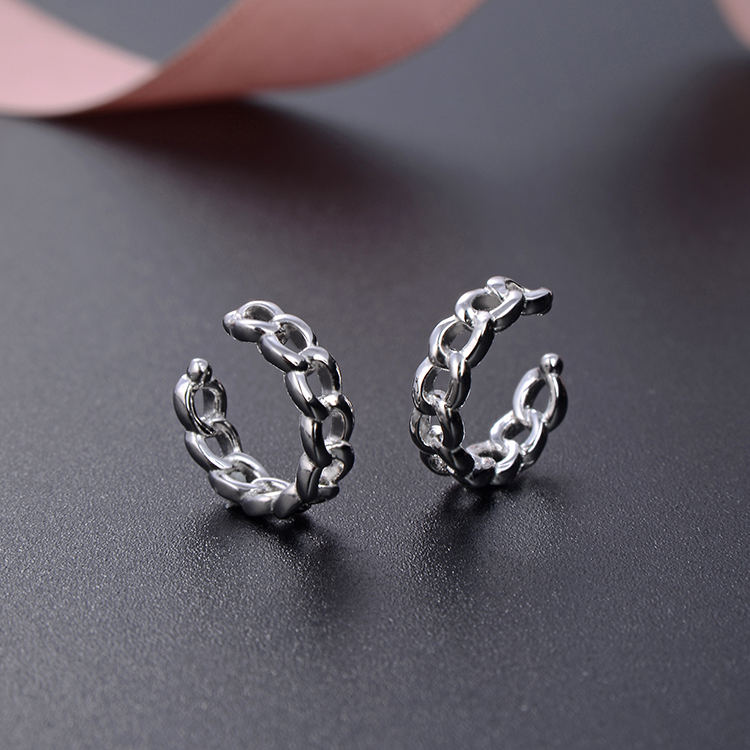 Orecchino A Polsino In Argento Sterling, Senza Piercing, Orecchino - Foto 9