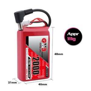 Gnb Gaoeng Rc Lipo Batterij 3S 2000Mah 11.1V 5c 10c Voor Frsky Taranis X9d Zender Dji Goggle Vr - Product Image 4