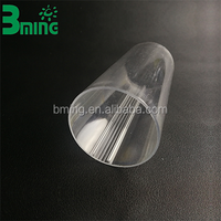 Casing Lampu LED T8, Penutup Lampu Profil PC untuk Tabung T5 T10 T12, Grosir Pabrik OEM Kustom