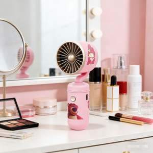 Ventilador de Mano Personalizado con Personajes de Dibujos Animados, Venta Directa de Fábrica, Ventilador Portátil de Refrigeración - Product Image 3