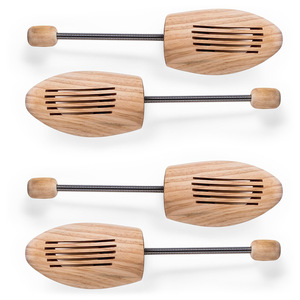 Alargador de Zapatos de Madera de Pino y Eucalipto Antiarrugas, Moldeado en Forma de Loto, para Venta al por Mayor Transfronteriza OEM ODM de Marca - Product Image 1