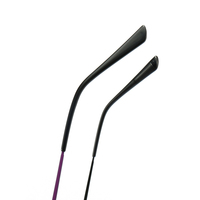 Monture de lunettes anti-lumière bleue œil-de-chat en métal classique et tendance, monture optique unisexe durable à cerclage complet pour adulte
