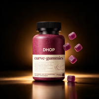 Gummies pour la beauté et le soutien immunitaire des femmes adultes avec extraits de Pueraria et de papaye, 60 gummies/flacon