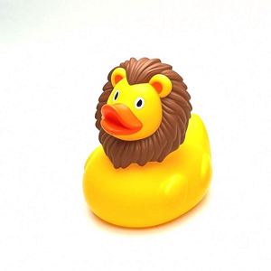 Figurine de jouet en plastique anti-stress de la série animaux Lapin de Pâques, Lion, Crème glacée, Canard - Product Image 3