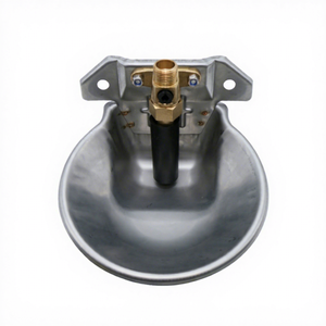 Nuova Ciotola per Abbeveraggio Bovini in Acciaio Inox Aoxin, Sistema di Abbeveraggio per Fattoria Modello AX--ADB, 1,1 kg, 3 Mesi di Garanzia - Product Image 1