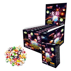 Nuovo arrivo caramelle HALAL congelate essiccate essiccate caramelle arcobaleno fagioli OEM ODM dolci dolci dolci liofilizzati