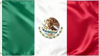 Mexikanische Flagge 3*5ft Polyester-Gewebe Gartendekoration Fanflagge Personalisierte Doppelseitige Mexikanische Fahne