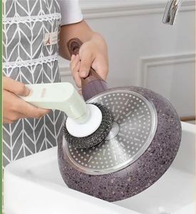 Cepillo de Limpieza Inalámbrico Recargable 5 en 1, Triturador de Ajo Automático - Product Image 5