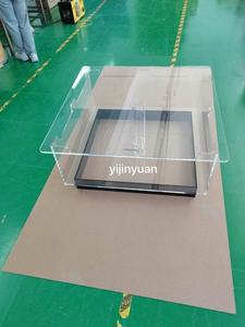 <span class=keywords><strong>Table</strong></span> <span class=keywords><strong>basse</strong></span> rectangulaire de luxe en verre avec <span class=keywords><strong>aquarium</strong></span> de 50L pour usage extérieur, emballage en boîte, mobilier familial - Product Image 3