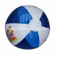 Ballon de plage gonflable de 16 pouces avec impression de logo en offset CMYK