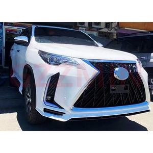 ชุดแต่งกันชน ABS รุ่นใหม่จาก Lex-s Design สำหรับรถยนต์โตโยต้า ฟอร์จูนเนอร์ ปี 2016 และสำหรับรถยนต์เลกซัส พร้อมช่องสำหรับติดตั้งตะขอพ่วง - Product Image 3