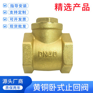 เช็ควาล์วโมริริเวอร์ DN40 แบบแนวนอน โครงสร้างใบพัดเดี่ยว วาล์วกันน้ำไหลย้อนกลับแบบตรงผ่าน - Product Image 5