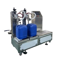 Machine de remplissage de liquides contrôlée par PLC pour fûts chimiques et réservoirs IBC