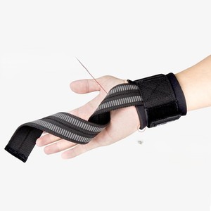 สายรัดข้อมือยกน้ำหนักแบบมีโลโก้สั่งทำ  วัสดุนีโอพรีนซิลิโคนกันลื่น สำหรับฝึกซ้อมในยิม - Product Image 3