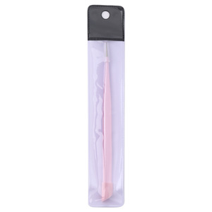 Pince à épiler professionnelle pour extension d'ongles, double extrémité, outil polyvalent à ajustement parfait pour les débutants et les techniciennes en ongles. - Product Image 4