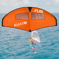 Ensemble de 3 équipements de sports nautiques populaires : Planche de surf gonflable, Wing Foil, Hydrofoil, Kitesurf, Wingfoil, Windsurf, Ensemble de jeux aquatiques à vendre