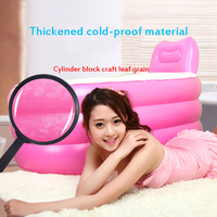 Baignoire gonflable intérieure pliable portable pour adulte