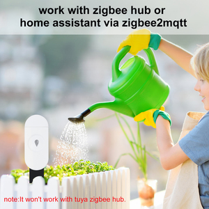Sensor de Humedad del Suelo Inteligente Haozee Zigbee 3.0, Detector de Temperatura y Humedad, Control por Aplicación, Funciona con Batería, Compatible con el Hogar - Product Image 3