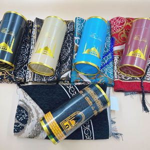 Set di tappetini da preghiera con borsa da viaggio in stile turco per viaggiatori musulmani - Product Image 4