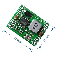 Lot de 6 mini convertisseurs DC-DC abaisseurs MP1584EN, module d'alimentation réglable 24V 12V 9V 5V 3V 3A, module abaisseur de tension réglable