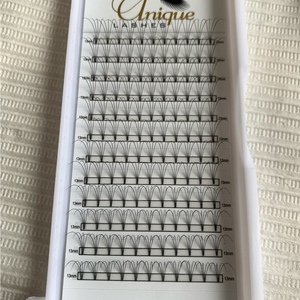 <span class=keywords><strong>Cils</strong></span> uniques, pré-faits, à volume, collés à la chaleur, 0,07 mm, finition mate douce, tendance 2026, tige courte, 3D 4D 5D 6D, extensions de <span class=keywords><strong>cils</strong></span> en éventail - Product Image 6