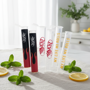 98mm Child Proof Plastic Squeeze Pop up <strong>Tubes</strong> - Product Image 3