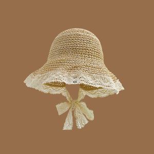 New Collection Summer Woven Raffia <b>Straw</b> <b>Hat</b> Female Summer Beach <b>Hat</b> Large Brim <b>Straw</b> Sun <b>Hat</b> - Product Image 5