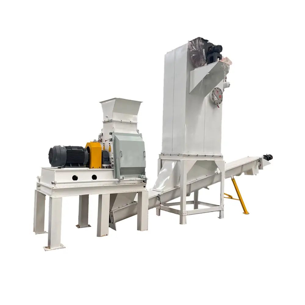 Good Price China Factory YGFS120x100 Pulse Dust Collection System 200kw Hammer Mill 6 to 8t Wood Sawdust Crusher Machine