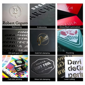 Etiquetas Colgantes Personalizadas Reciclables para Prendas, con Estampado en Relieve Negro y Dorado, Ecológicas y Sostenibles, para la Marca de Trajes - Product Image 3