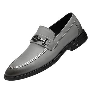 Zapatos de Hombre de Cuero Genuino para Negocios, Casuales, de Boda, Otoñales, Florales, Puntiagudos, Sin Cordones, Delgados y Transpirables - Product Image 5