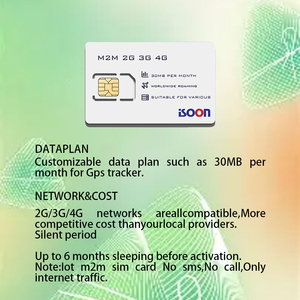 <span class=keywords><strong>Tarjeta</strong></span> SIM IoT 4G 3G 2G Internacional Global para Walkie Talkie y Rastreador GPS, Tarjetas SIM IoT M2M con Internet Global - Product Image 3