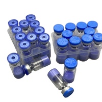 GHK-Cu Cuivre Haute Pureté 99% 50mg/100mg Qualité Cosmétique Soin de la Peau Flacon en Verre Résistant à l'Eau Durable Écologique 3ml Aluminium