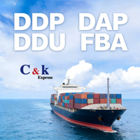 Service d'agent maritime mondial multimodal porte-à-porte Chine Égypte Algérie Maroc Vietnam Tunisie par avion et camionnage DDP avec support 24/7