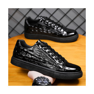 Chaussures de créateur haut de gamme American Cup 2026 pour hommes, baskets en cuir véritable, style course et marche, baskets en cuir patchwork - Product Image 1