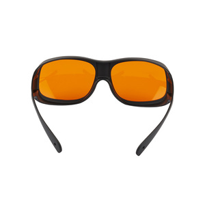 Gafas de seguridad para láser con montura completa y lentes de policarbonato, protección de 355nm, 450nm y 475nm para grabado y marcado láser - Product Image 2
