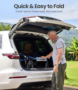 <span class=keywords><strong>Déambulateur</strong></span> pliable léger avec hauteur réglable et siège confortable pour personnes âgées, handicapées et seniors, aide à la mobilité - Product Image 6