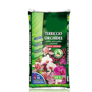 Terriccio Orchidee 10 L avec KB pour Epiphytes, Semi-épiphytes et Terrestres - Product Image 1